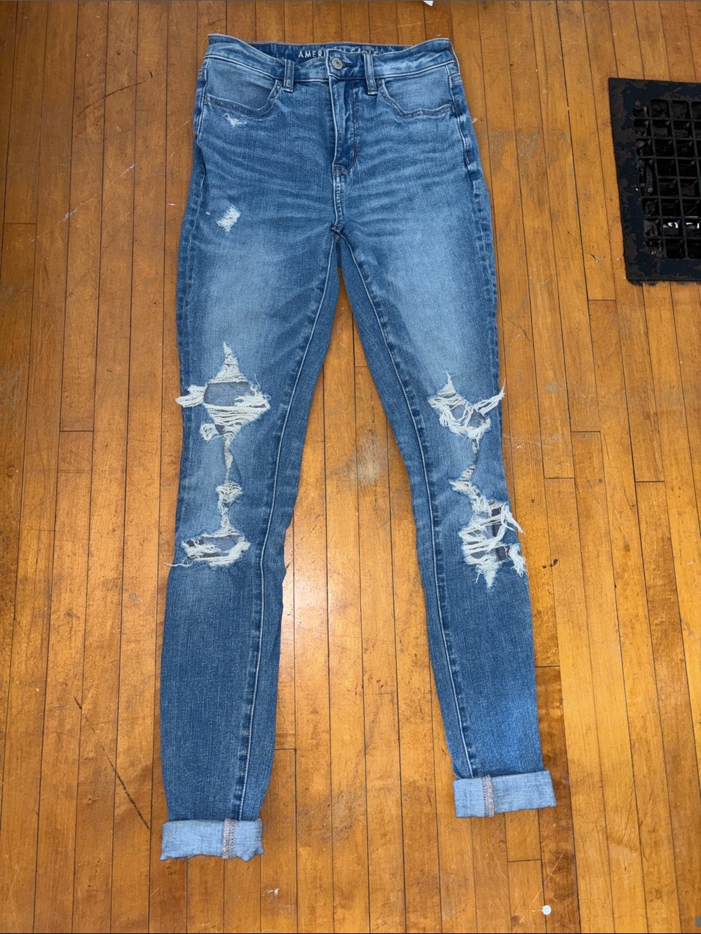 American eagle super hi-rise jegging
